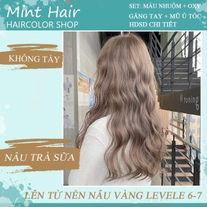 Thuốc Nhuộm Tóc Nâu Sữa